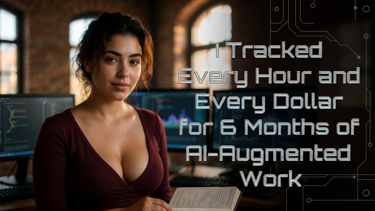 I Tracked Every Hour and Every Dollar for 6 Months of AI-Augmented Work: Here Are the Numbers