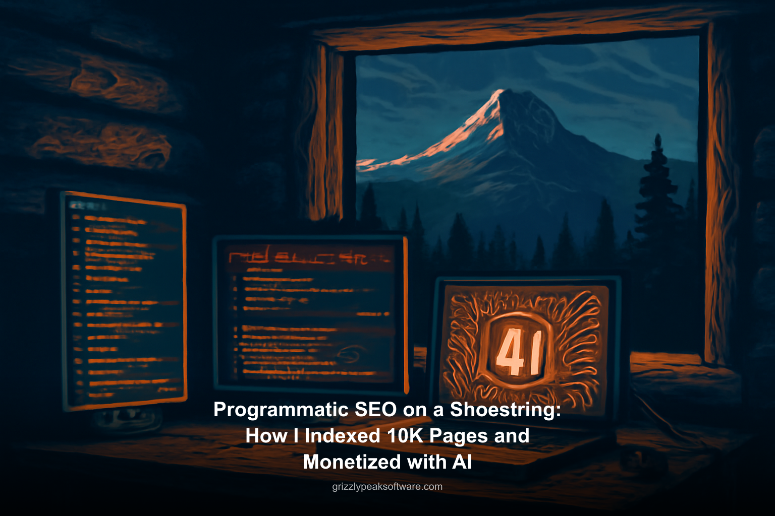 Programmatic SEO on a Shoestring: How I Indexed 10K Pages and Monetized with AI