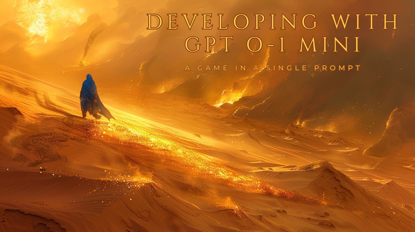 Exploring the Future of Software Development with GPT o-1 Mini: A Game Built in a Single Prompt