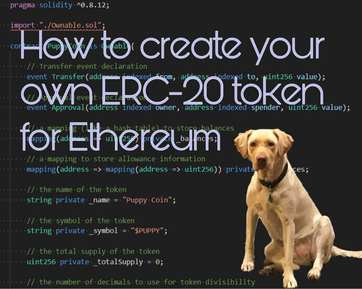 How to create an ERC20 token contract for Ethereum