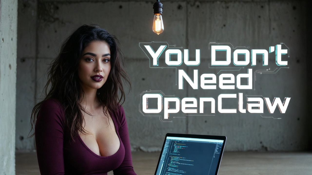 You Don't Need OpenClaw (And Its Creator Would Probably Agree)