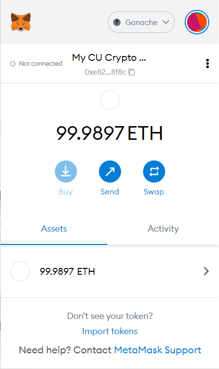 Metamask Example Wallet