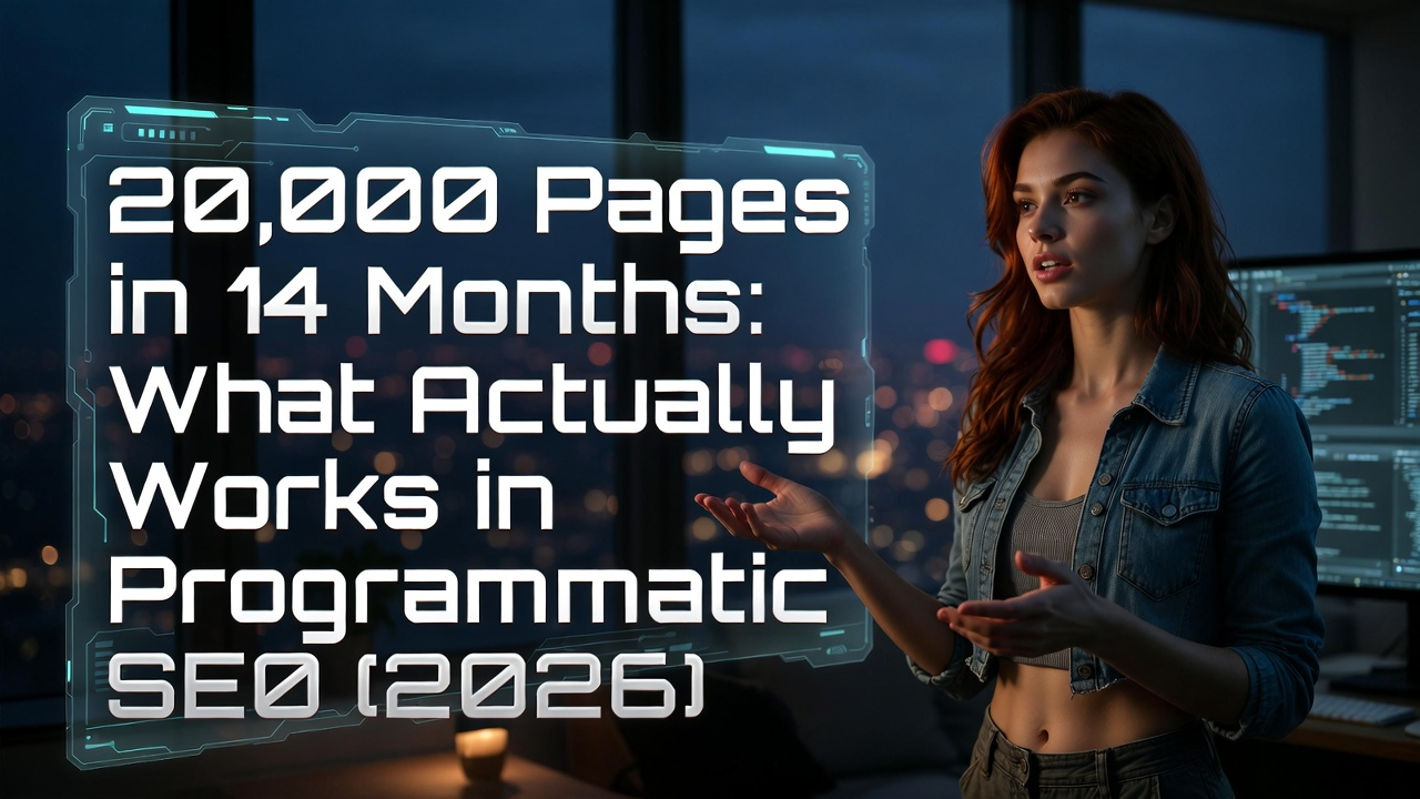 20,000 Pages in 14 Months: What Actually Works in Programmatic SEO (2026)