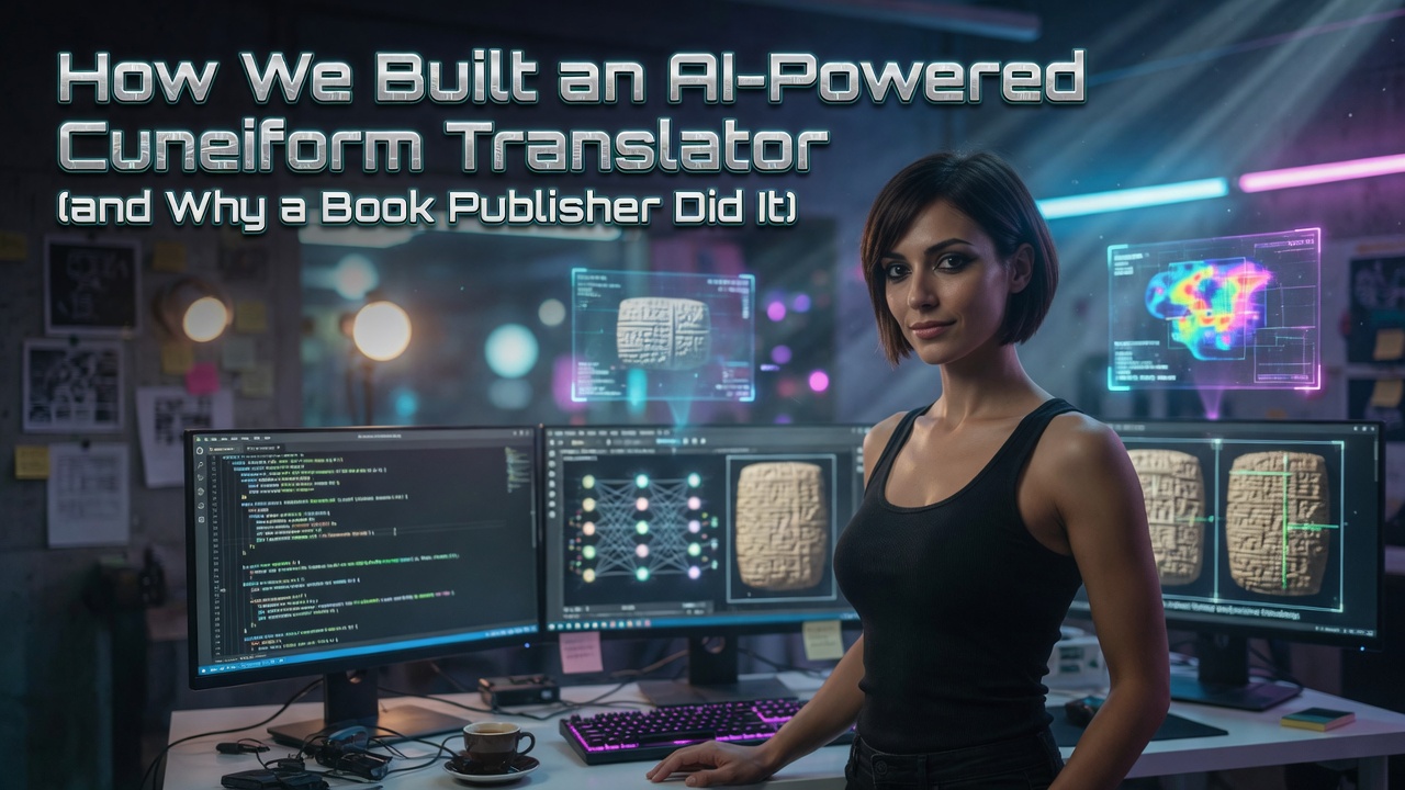 How We Built an AI-Powered Cuneiform Translator (and Why a Book Publisher Did It)