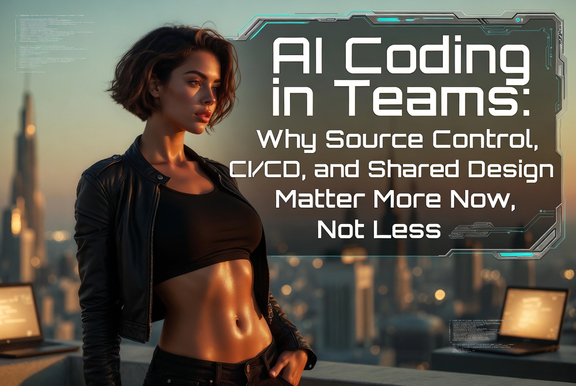 AI Coding in Teams: Why Source Control, CI/CD, and Shared Design Matter More Now, Not Less