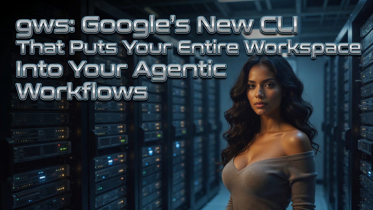 gws: Google's New CLI That Puts Your Entire Workspace Into Your Agentic Workflows