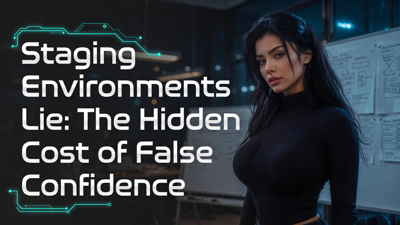 Staging Environments Lie: The Hidden Cost of False Confidence