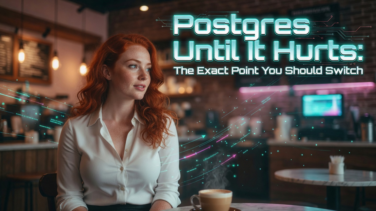 Postgres Until It Hurts: The Exact Point You Should Switch