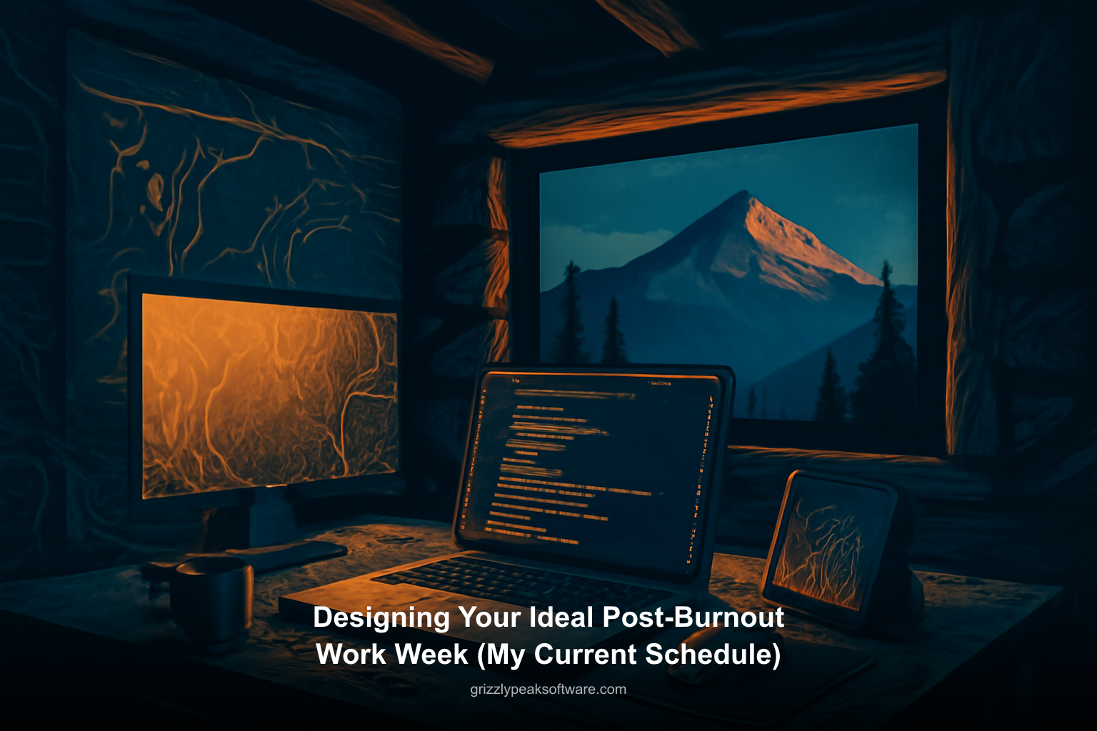 Designing Your Ideal Post-Burnout Work Week (My Current Schedule)
