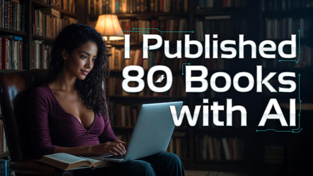 I Published 80 Books with AI: What the "AI Content Is Slop" Crowd Gets Wrong